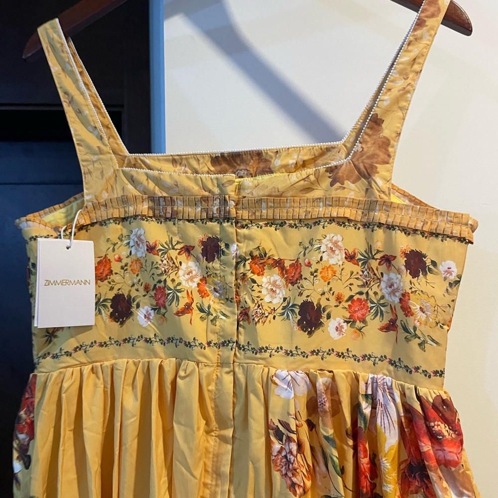 Zimmerman Yellow Floral Midi Sundress - Picture 10 of 14